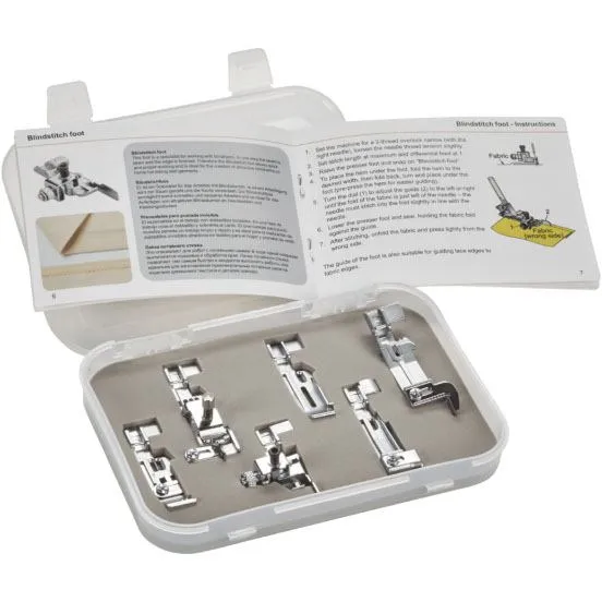 6 Piece Presser Foot Kit, Bernette #5020405511