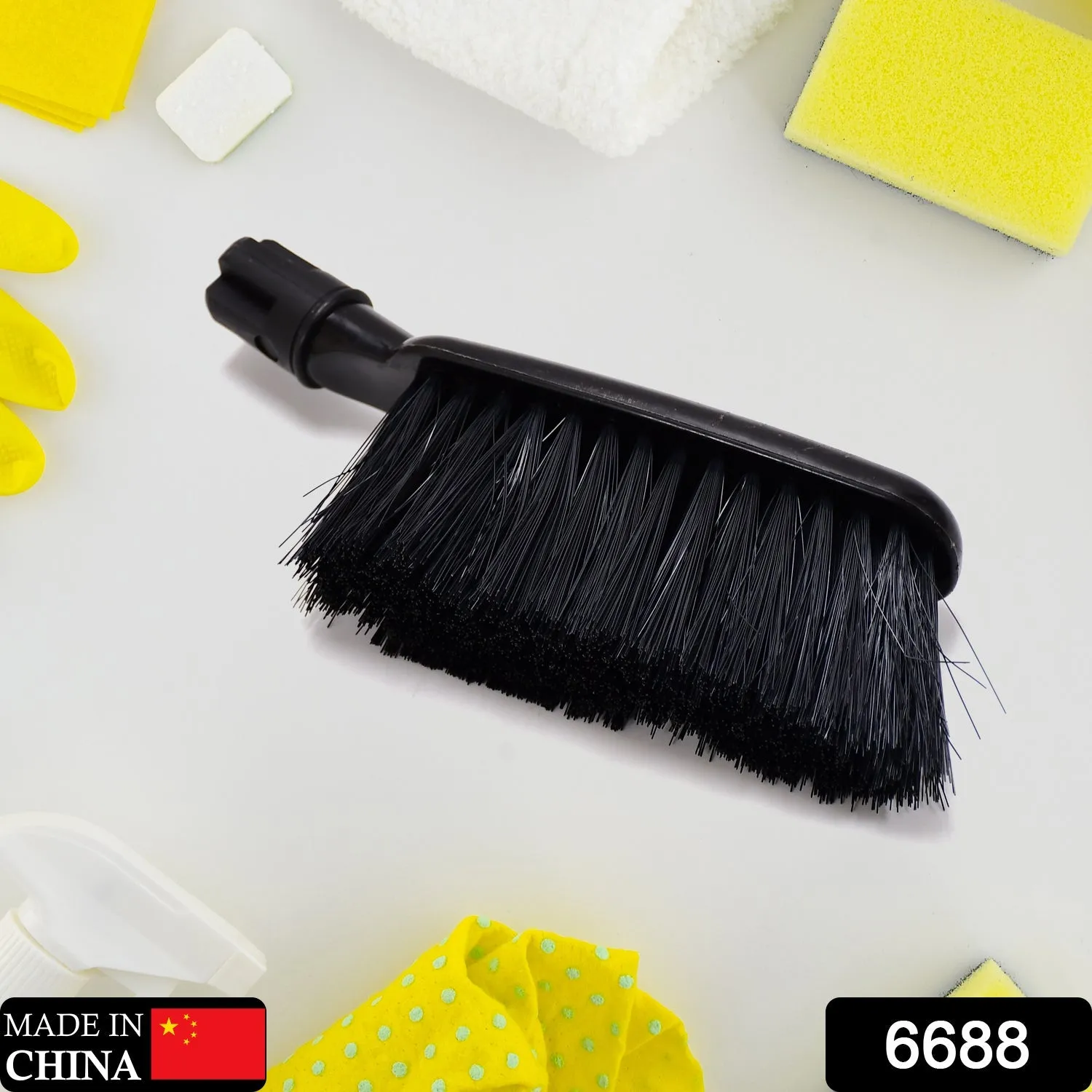 6688 Soft Long Bristle Carpet Upholstery Cleaning Brush