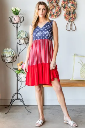 American Flag Tank Dress