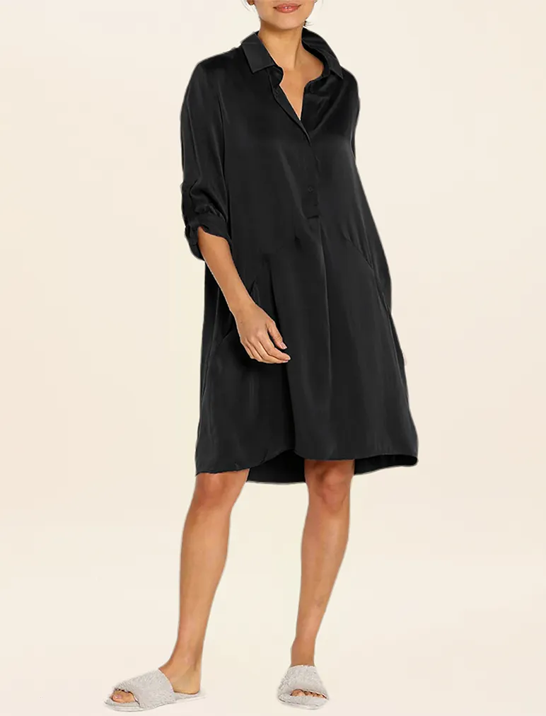 Audrey Silk Nightshirt