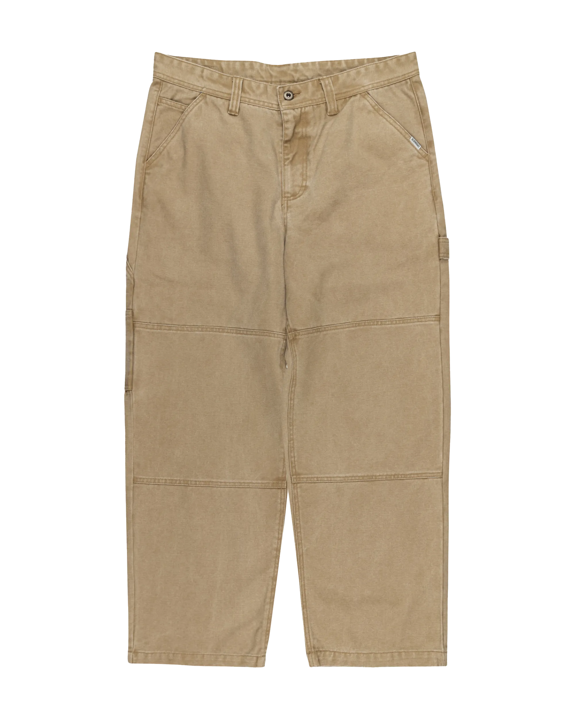 Carpenter Canvas Trousers in Khaki