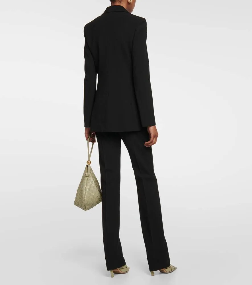 Circeo MAX MARA single breasted blazer, black