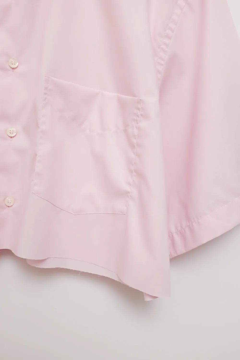 CROP SHORT ROSE VINTAGE SHIRT