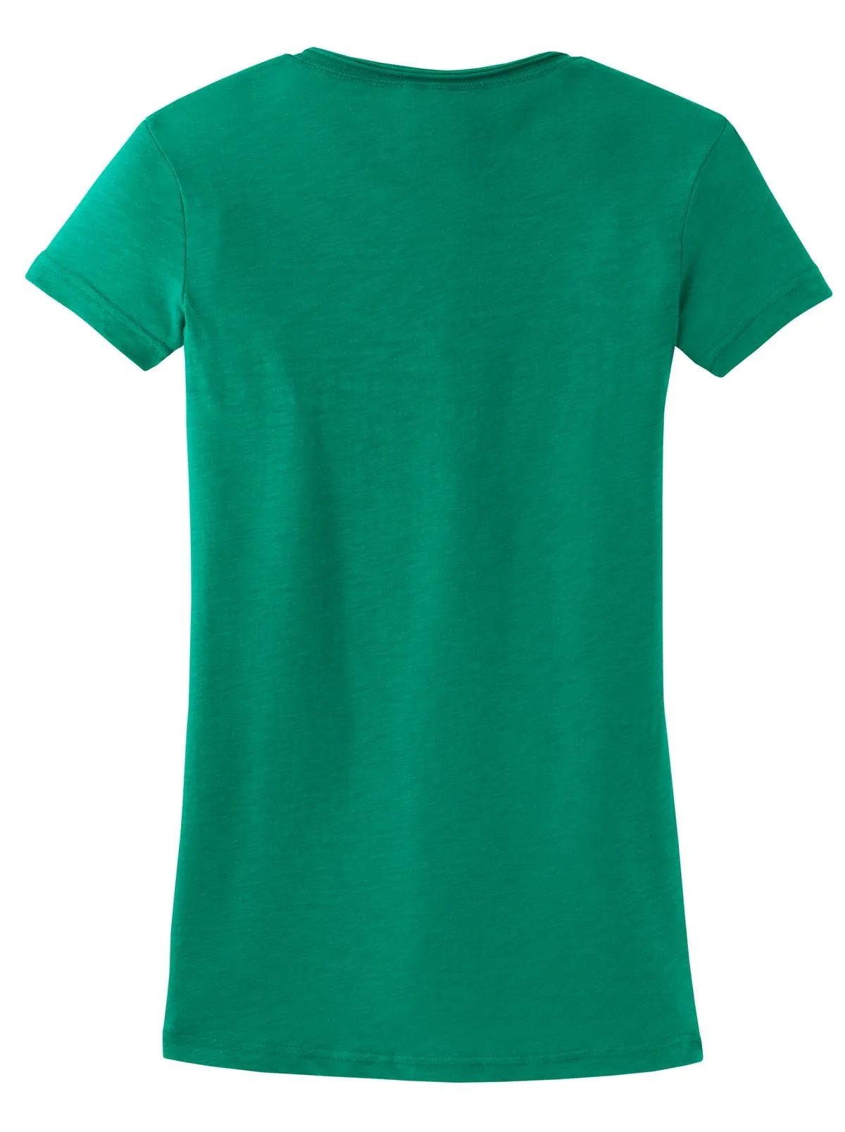 District Juniors Slub V-Neck Tee. DT240