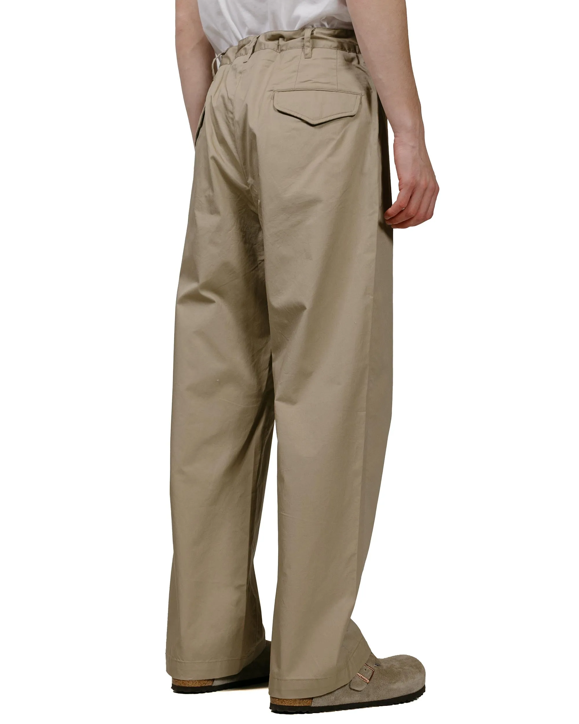 Engineered Garments Officer Pant Khaki Highcount Twill