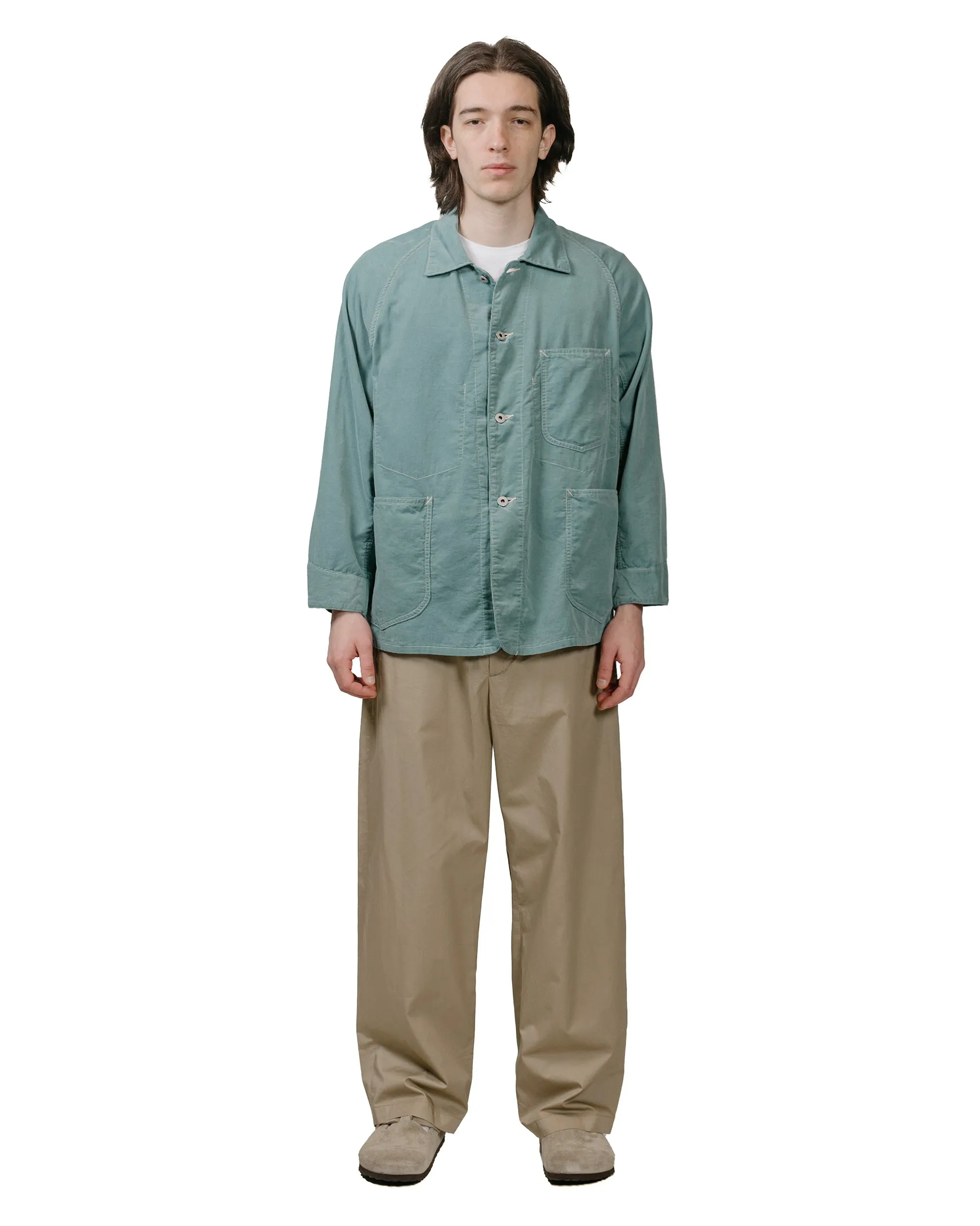 Engineered Garments Officer Pant Khaki Highcount Twill