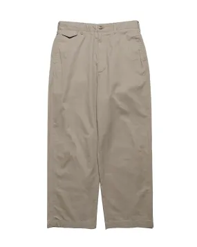 Engineered Garments Officer Pant Khaki Highcount Twill