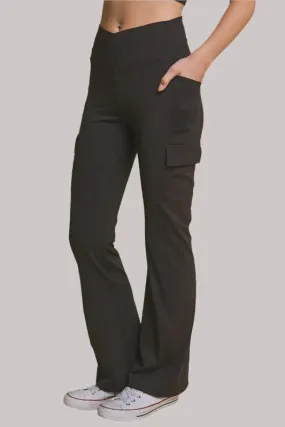 Flared Cargo Legging