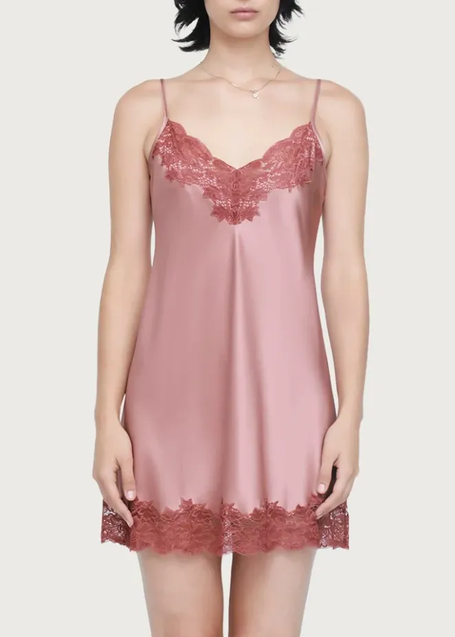 Ginia Lace Silk Chemise