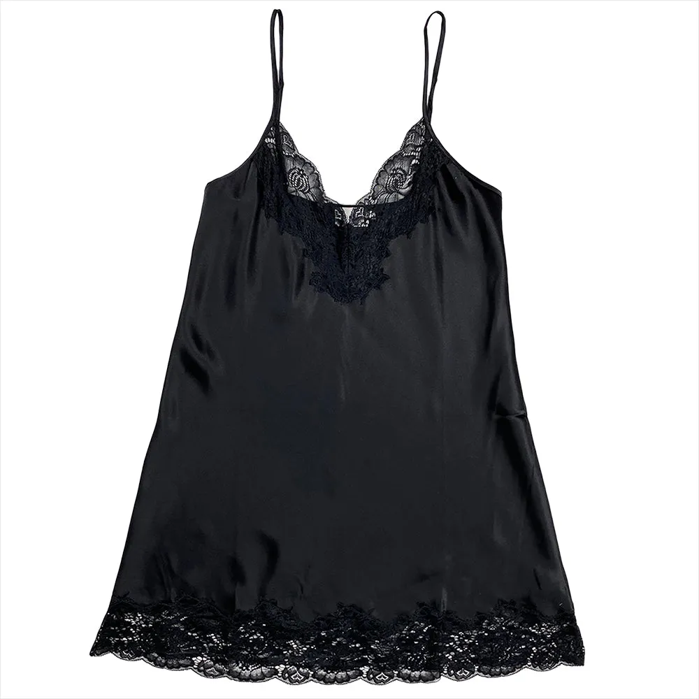 Ginia Lace Silk Chemise