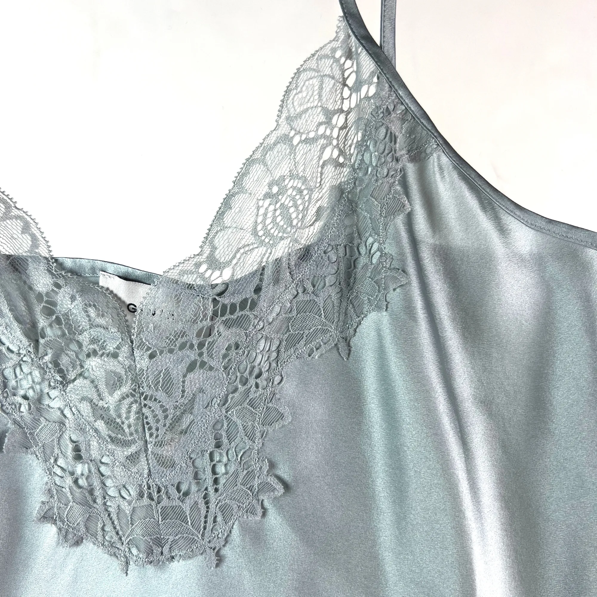 Ginia Lace Silk Chemise