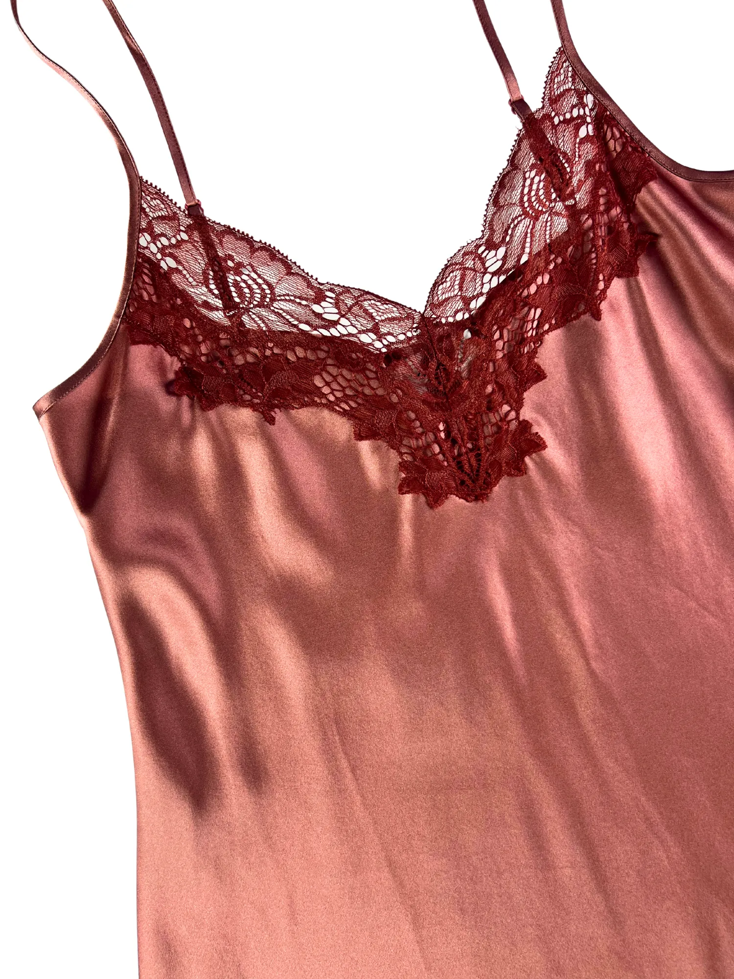 Ginia Lace Silk Chemise