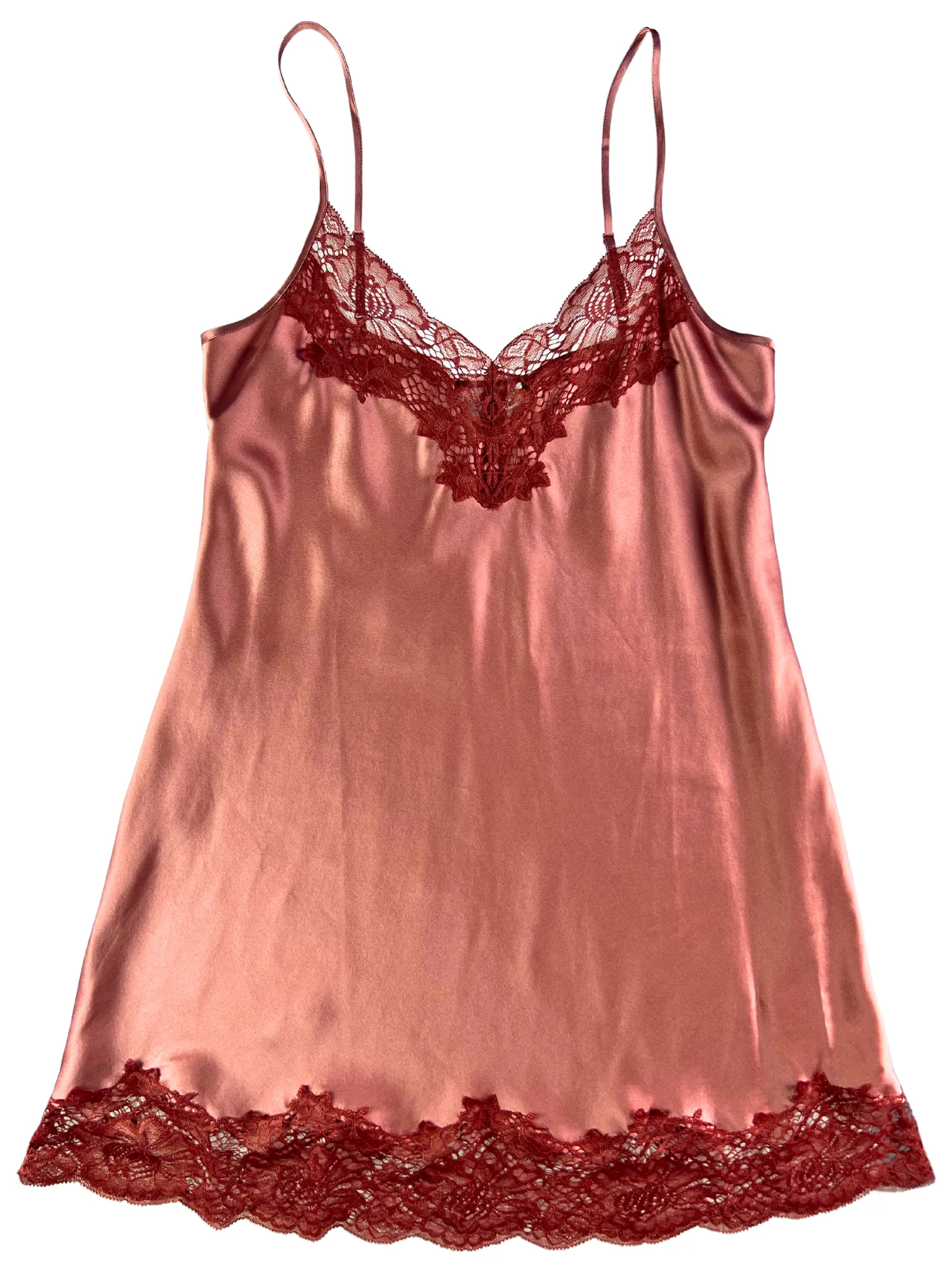 Ginia Lace Silk Chemise