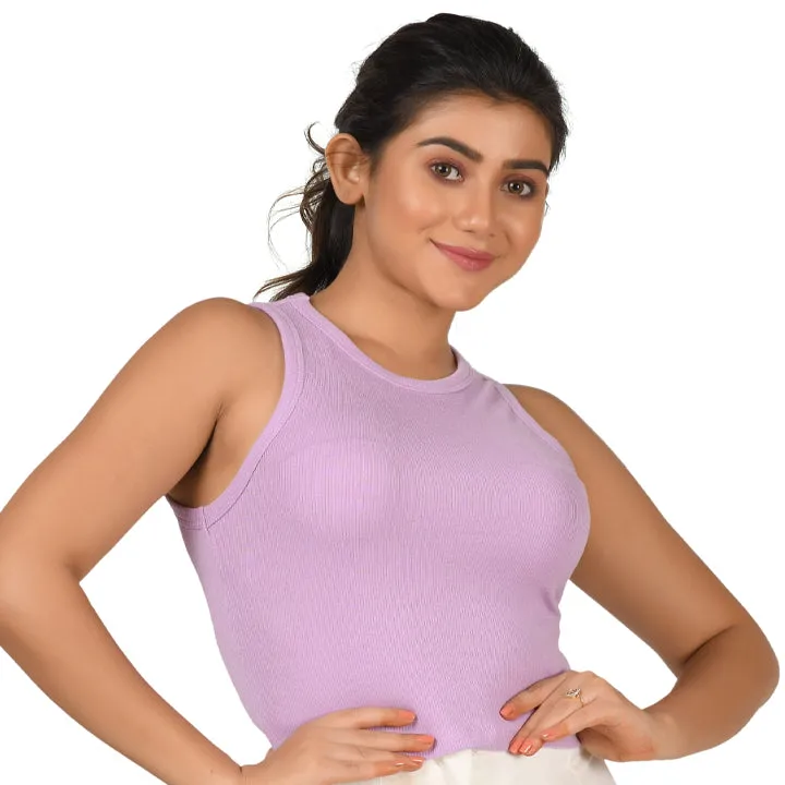 Hosiery Blouse- Sleeveless