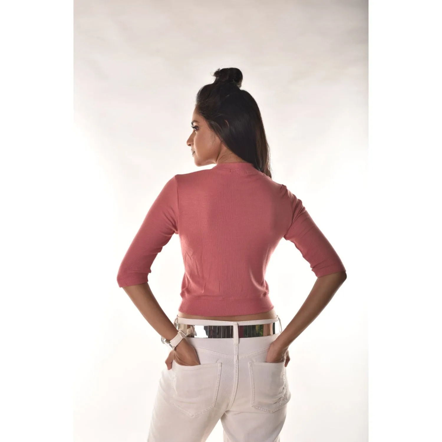 Hosiery Blouses - Elbow Sleeves