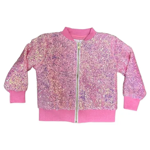 Hot Pink Sequin Jacket