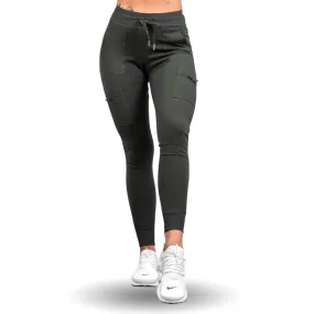 Hybrid Cargo Leggings - Olive