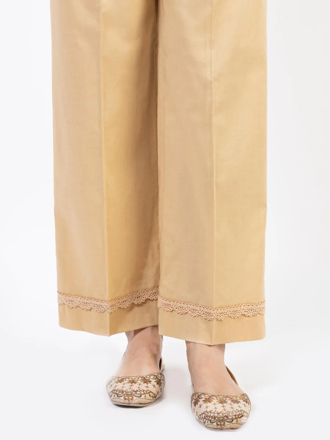 Khaki Cambric Trousers - AL-T-664