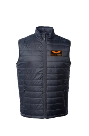 Men's Dragon Foxx™ Dragon Wings - Black Puffer Vest