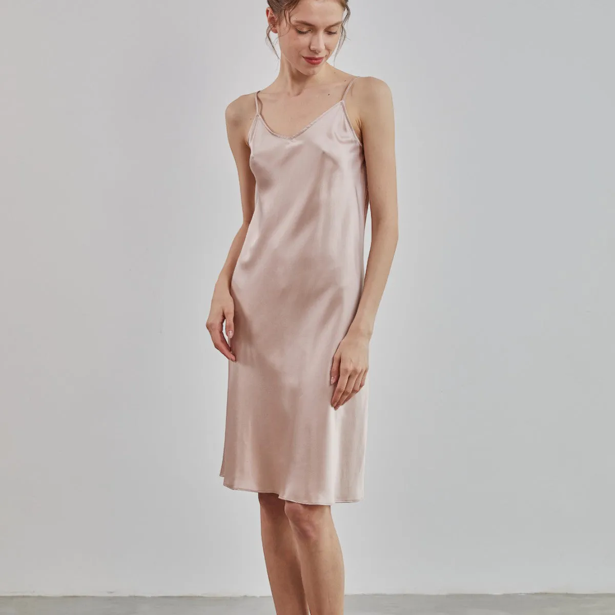 Mulberry Silk Short Sleep Dress