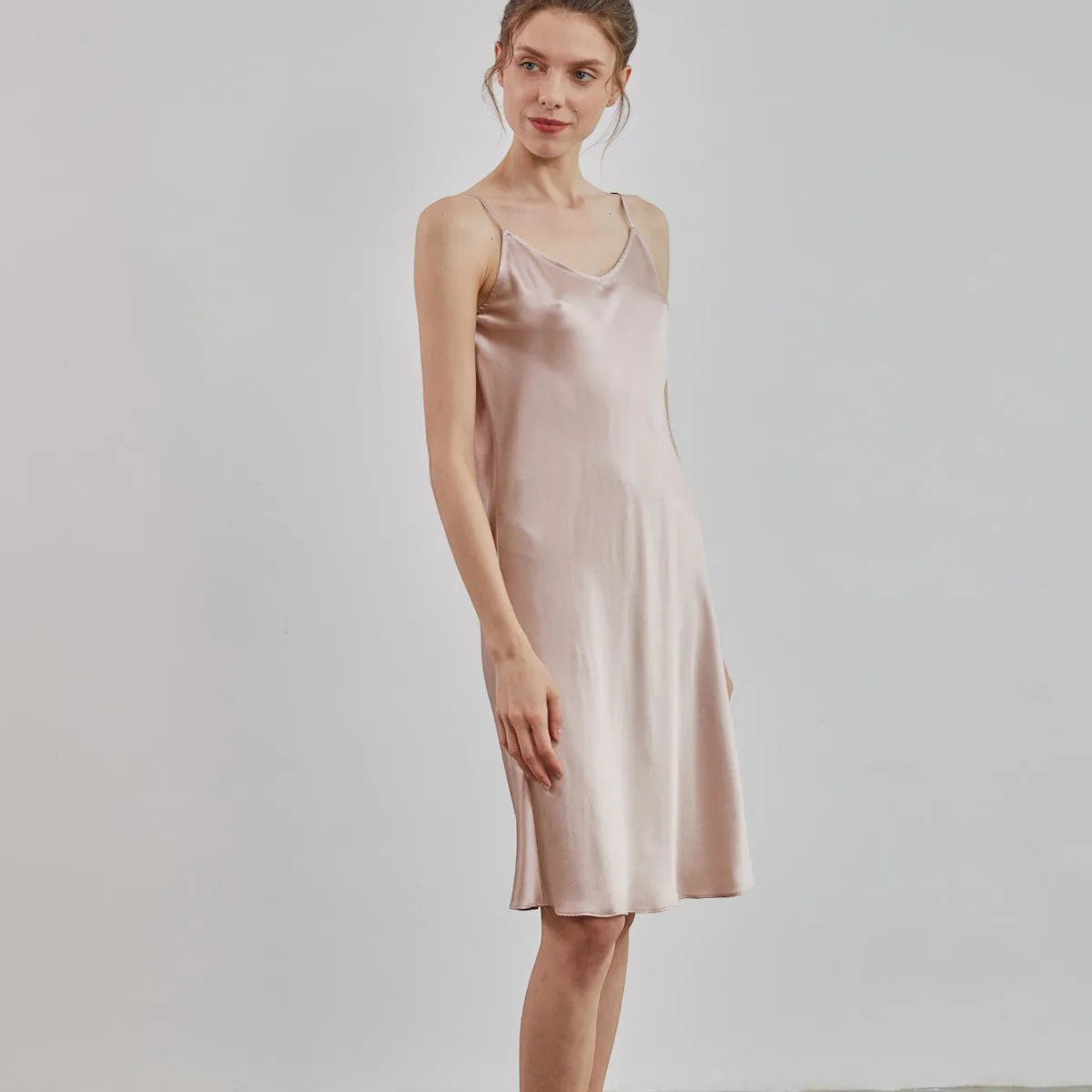 Mulberry Silk Short Sleep Dress