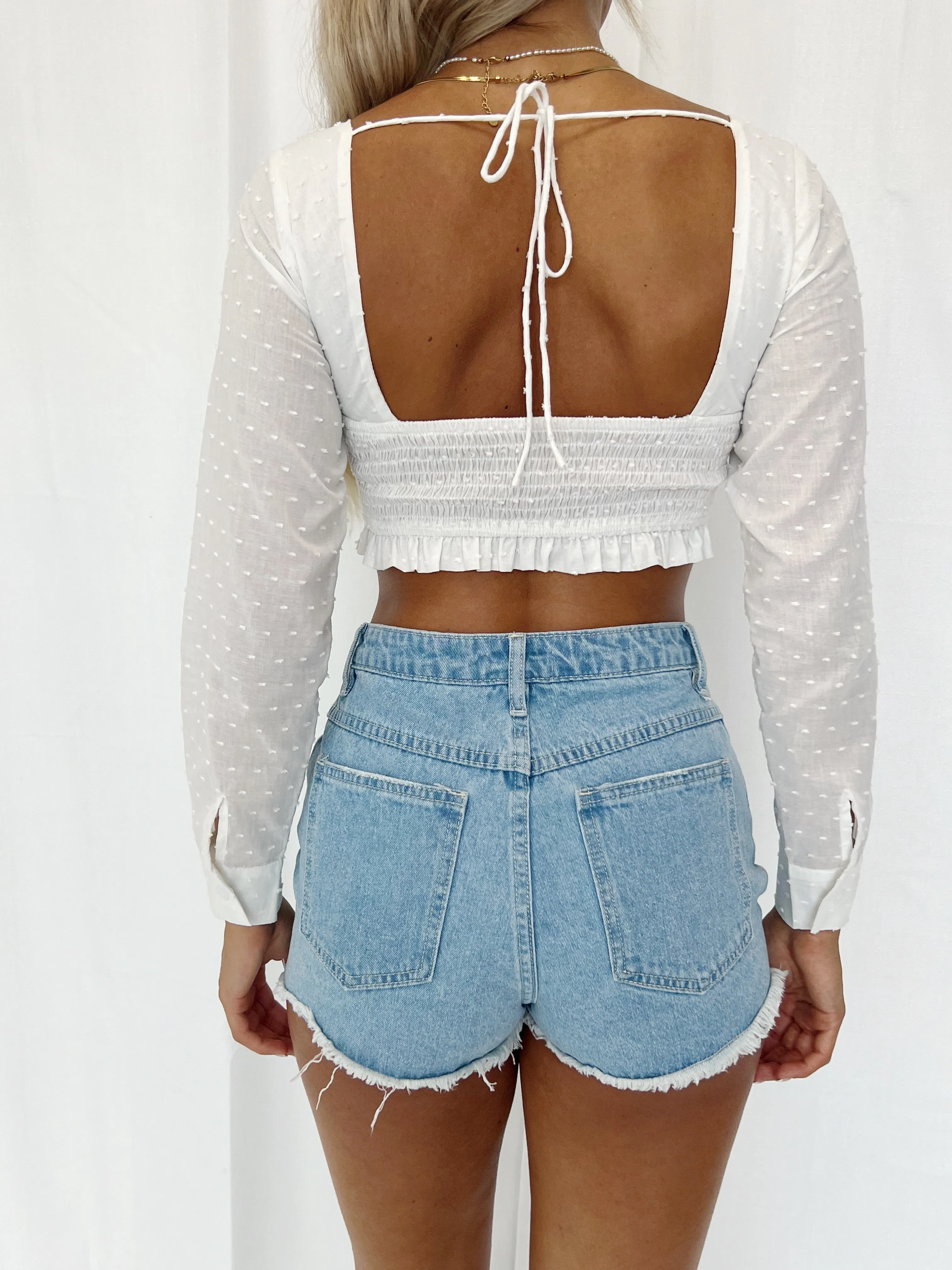 Ophelia Crop Blouse