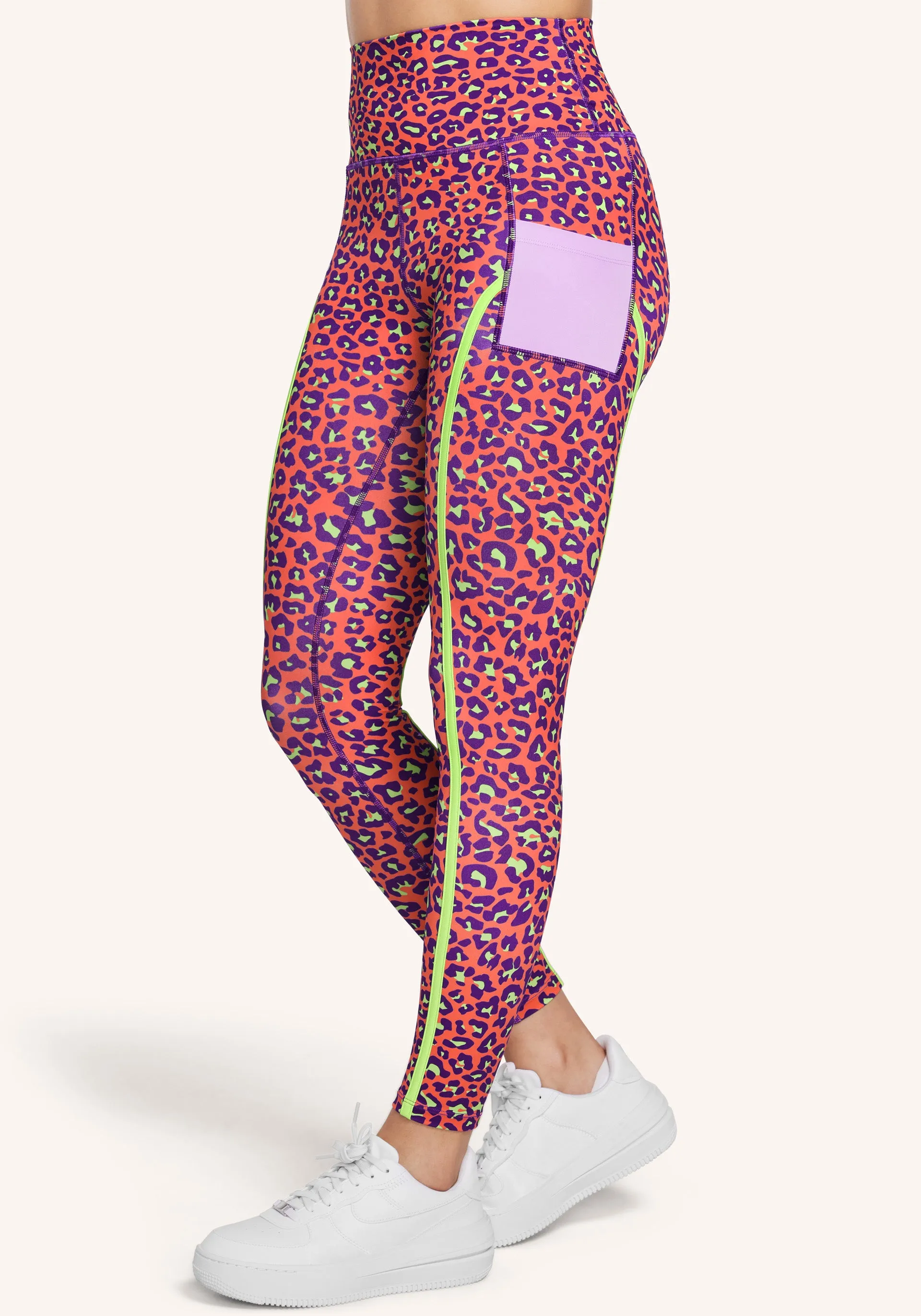 Peloton x Brittany Allen Leopard Cargo Legging