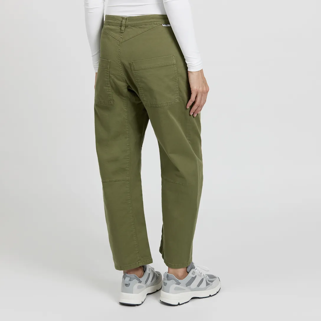 Reiko Carl Khaki Trousers