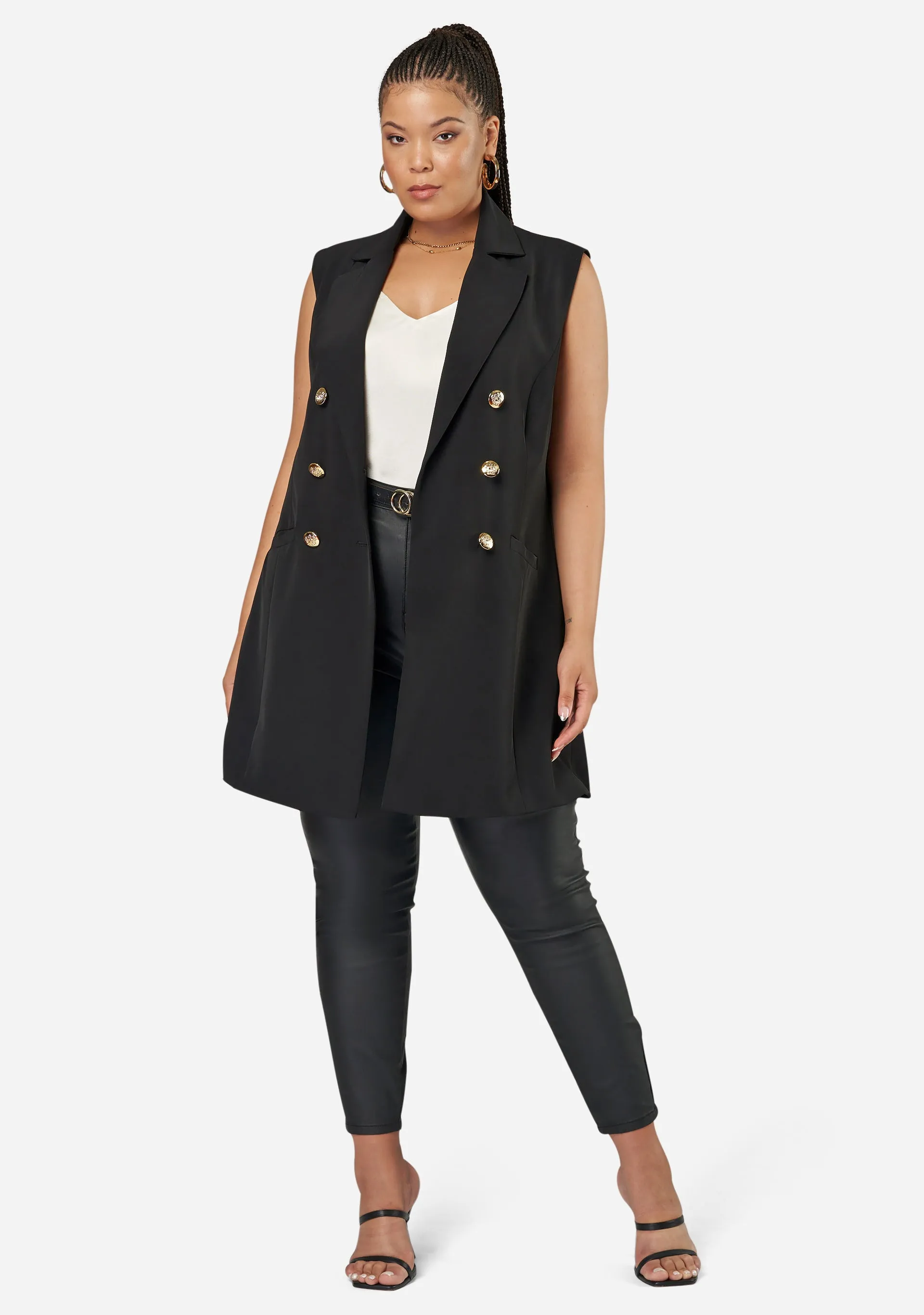 Scottie Sleeveless Blazer