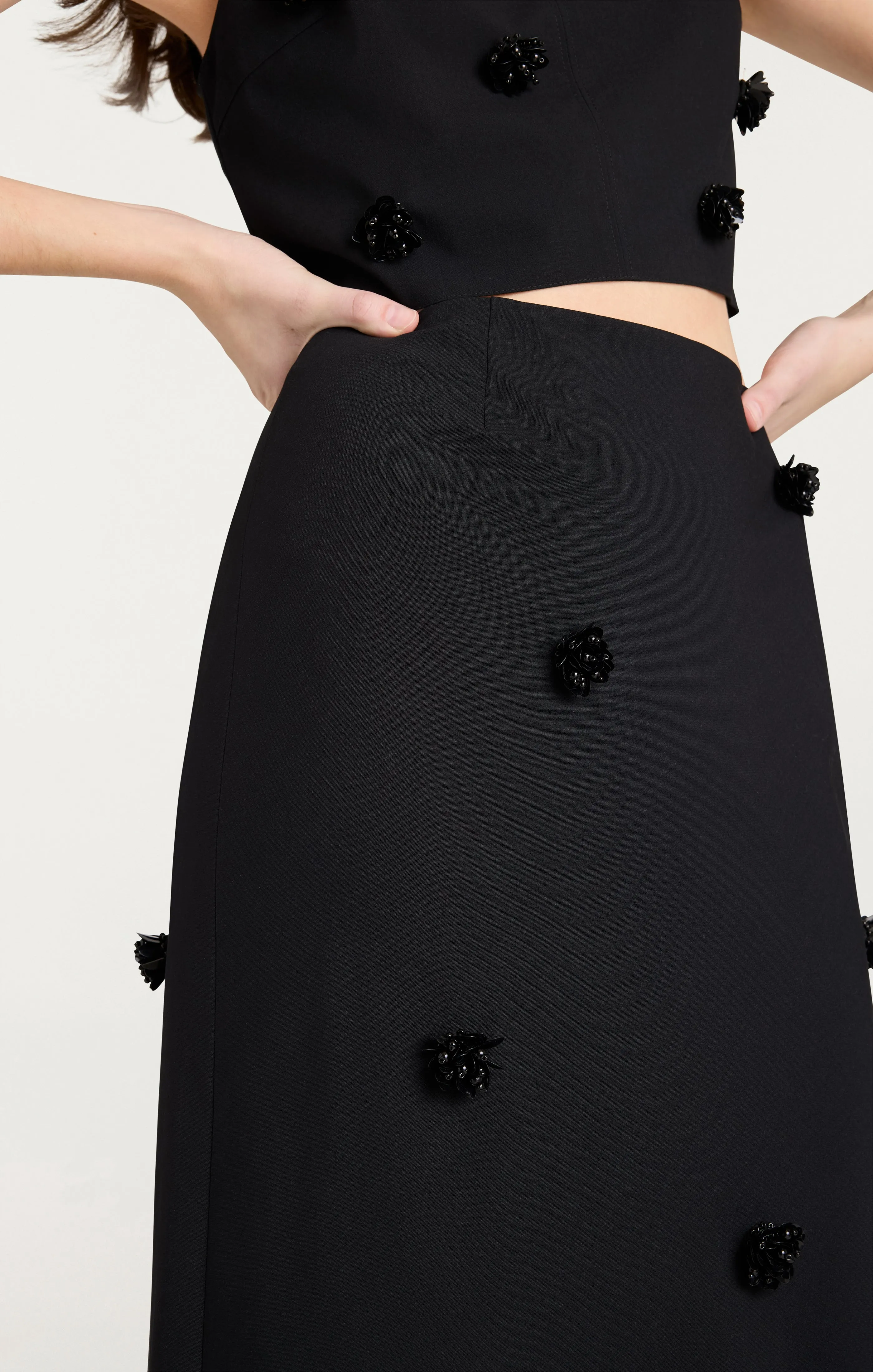 Sequin Dot Abbie Skirt