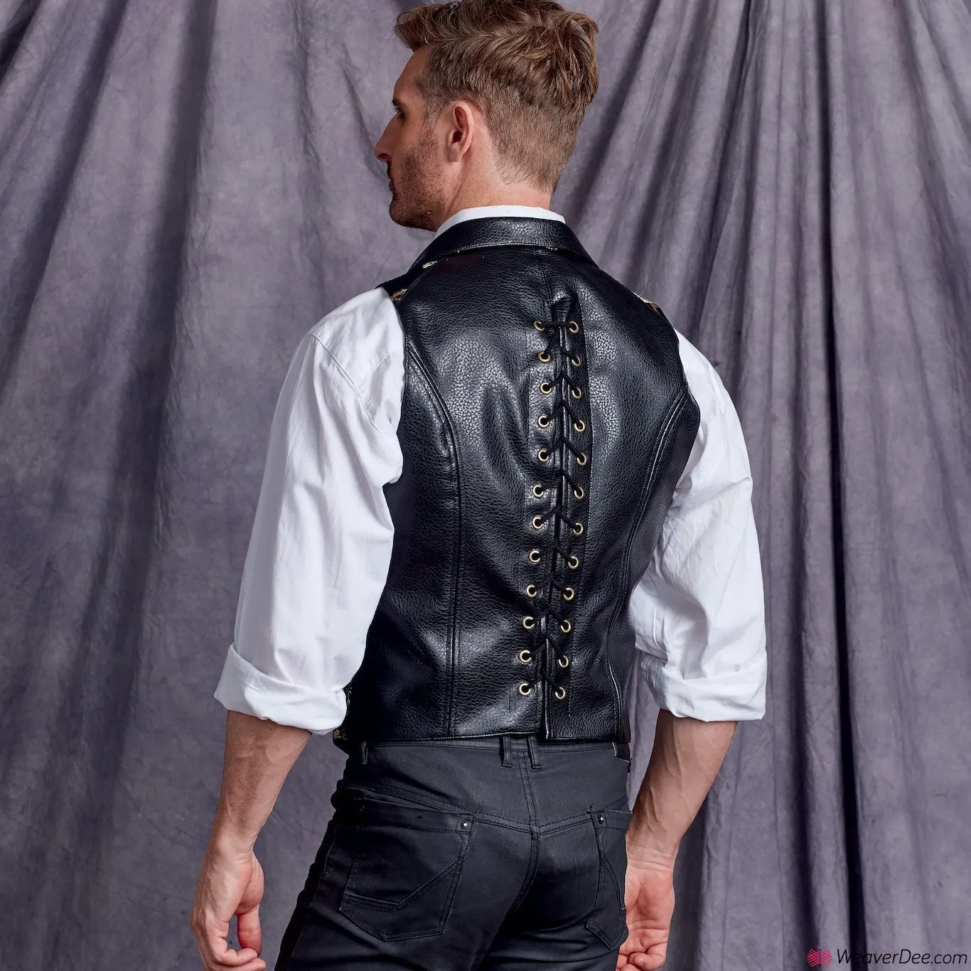 Simplicity Pattern S9087 Men's Steampunk Corset Vests