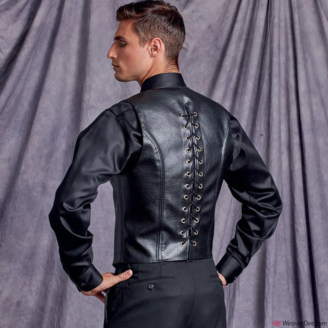 Simplicity Pattern S9087 Men's Steampunk Corset Vests