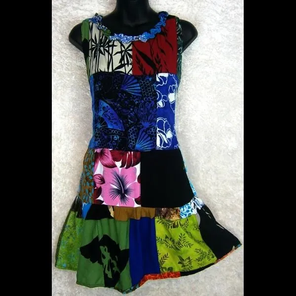 Skylar's Patchwork Dress