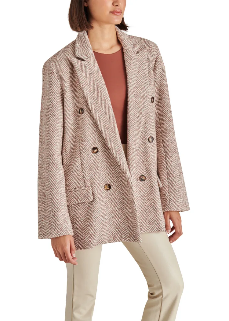 Steve Madden Darcie Double Breasted Blazer