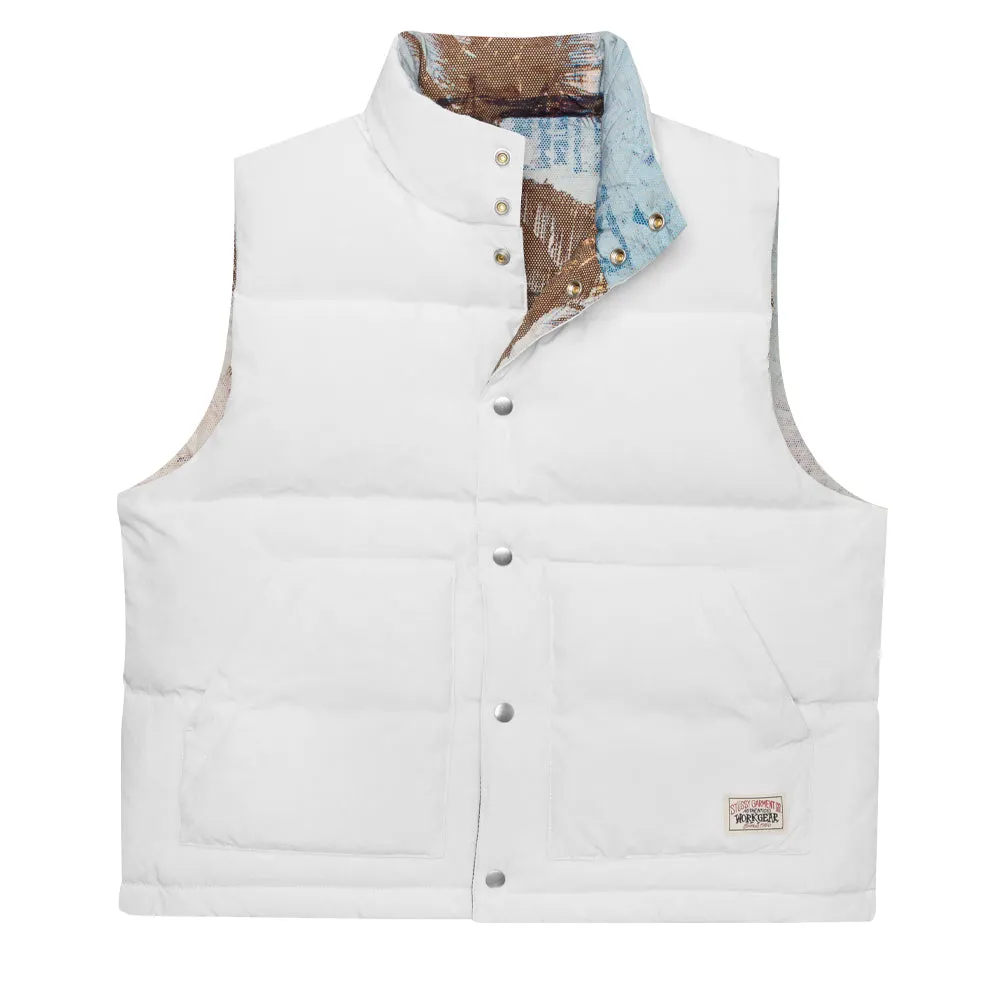 STÜSSY SUTHERNLAND WORKGEAR VEST // BONE