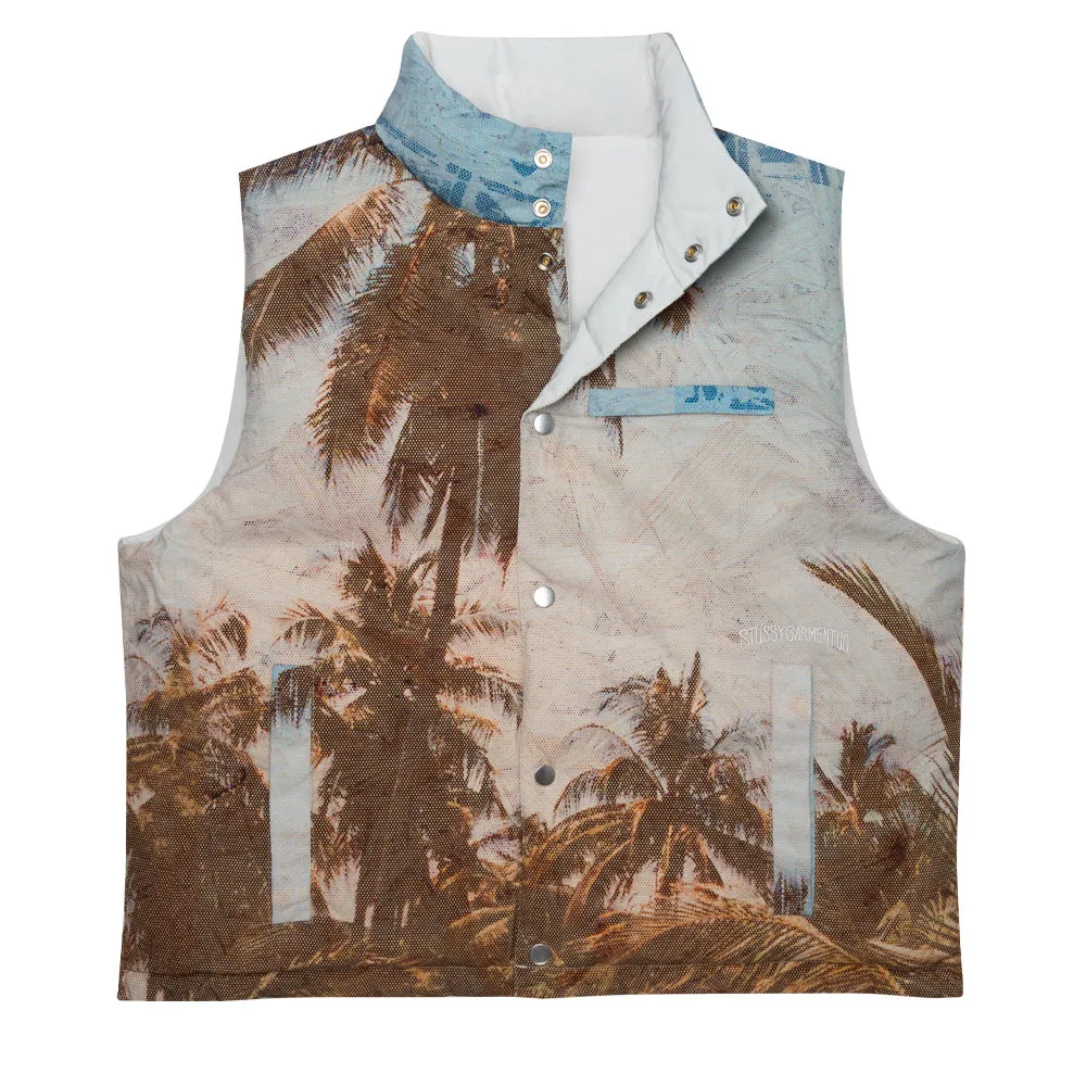 STÜSSY SUTHERNLAND WORKGEAR VEST // BONE